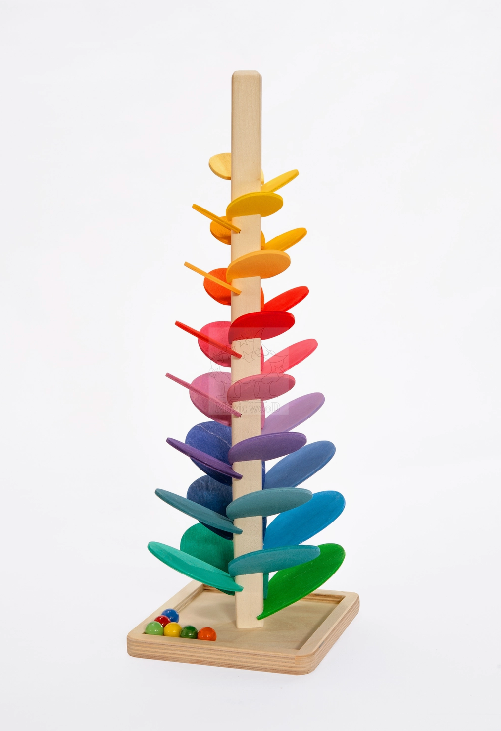 Magic Wood Marble Tree Small