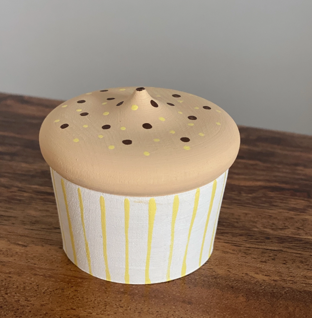 Wooden Cupcake Set