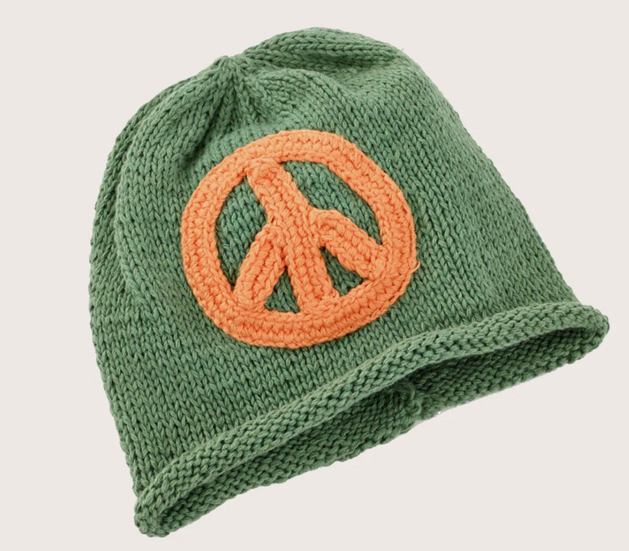 Organic Cotton Peace Hat